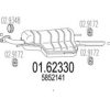 MTS 01.62330 End Silencer